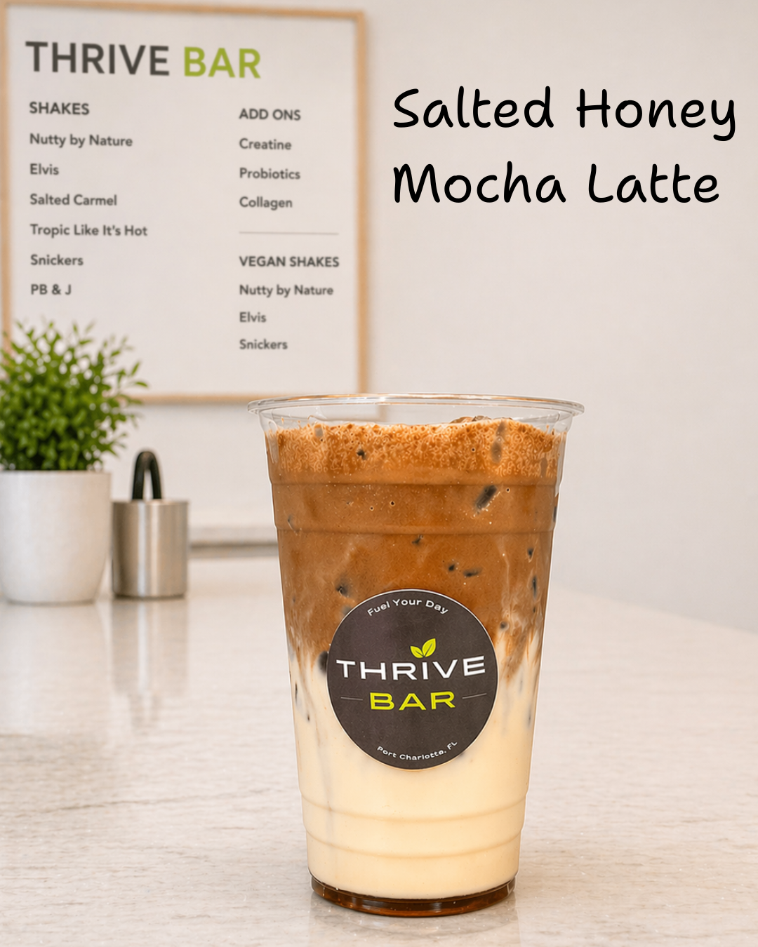Salted Honey Mocha Latte